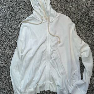 Universal Thread Cream Zip-Up Hoodie